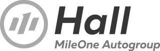 HALL MILEONE AUTOGROUP logo