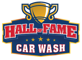 HALL OF FAME CAR WASH logo