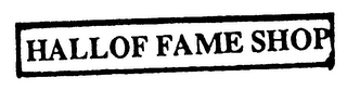 HALL OF FAME SHOP logo