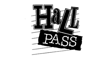 HALL PASS logo