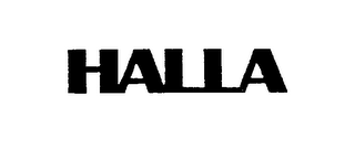 HALLA logo