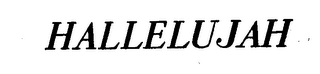 HALLELUJAH logo