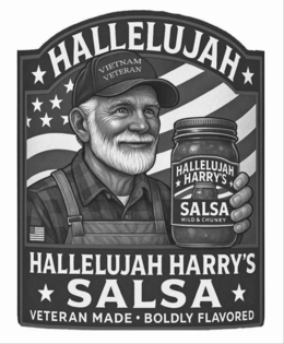 HALLELUJAH HARRY’S SALSA logo