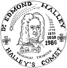 HALLEY'S COMET logo