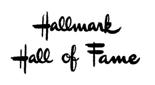 HALLMARK HALL OF FAME logo