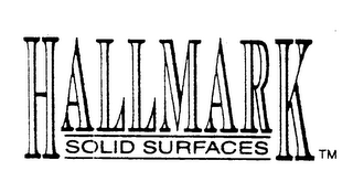 HALLMARK SOLID SURFACES logo