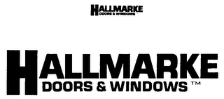 HALLMARKE DOORS & WINDOWS logo