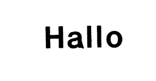 HALLO logo