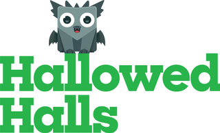 HALLOWED HALLS logo