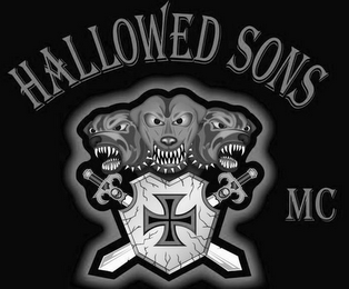 HALLOWED SONS MC logo
