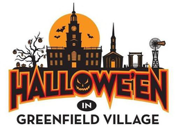 HALLOWE'EN IN GREENFIELD VILLAGE STOVER logo