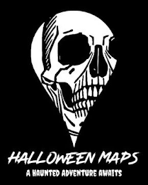 HALLOWEEN MAPS A HAUNTED ADVENTURE AWAITS logo