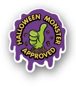 HALLOWEEN MONSTER APPROVED logo