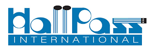HALLPASS INTERNATIONAL logo