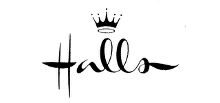 HALLS logo