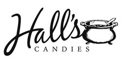 HALL'S CANDIES logo