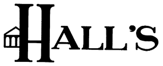 HALL'S FURNITURE STORES logo