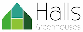 HALLS GREENHOUSES logo