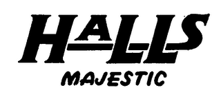 HALLS MAJESTIC logo