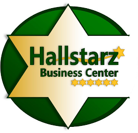 HALLSTARZ BUSINESS CENTER logo