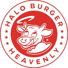 HALO BURGER HEAVENLY logo