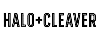 HALO + CLEAVER logo