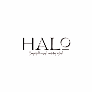 HALO COMFORTABLE INSIDE, CONFIDENT OUTSIDE logo