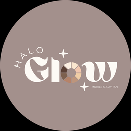 HALO GLOW MOBILE SPRAY TAN logo
