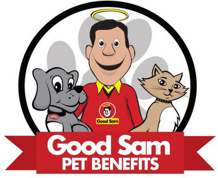 HALO GOOD SAM GOOD SAM PET BENEFITS logo