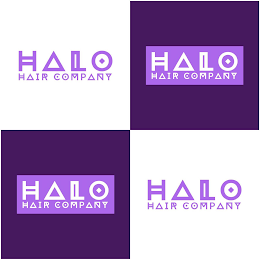HALO HAIR COMPANY logo