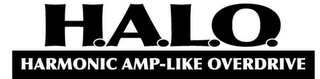 H.A.L.O. HARMONIC AMP-LIKE OVERDRIVE logo