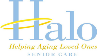 HALO HELPING AGING LOVED ONES SENIOR CARE logo