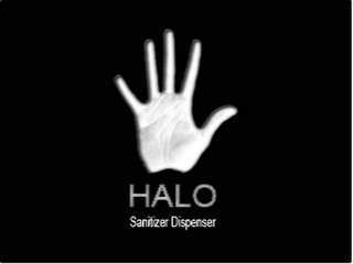 HALO SANITIZER DISPENSER logo