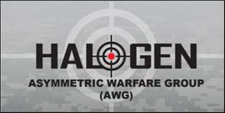 HALOGEN ASYMMETRIC WARFARE GROUP (AWG) logo