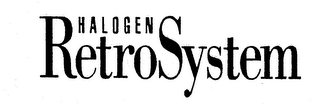 HALOGEN RETROSYSTEM logo