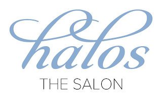 HALOS THE SALON logo