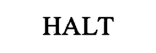 HALT logo