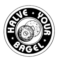 HALVE YOUR BAGEL logo