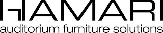 HAMARI AUDITORIUM FURNITURE SOLUTIONS logo