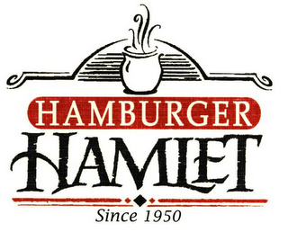 HAMBURGER HAMLET SINCE 1950 logo