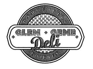 HAMBURGERS GLEN GENE DELI CHICKEN logo