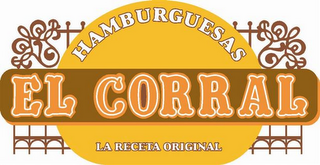 HAMBURGUESAS EL CORRAL THE ORIGINAL RECIPE logo