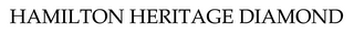 HAMILTON HERITAGE DIAMOND logo