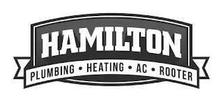 HAMILTON PLUMBING HEATING AC ROOTER logo