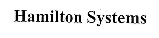 HAMILTON SYSTEMS logo