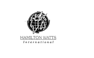HAMILTON WATTS INTERNATIONAL logo