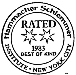 HAMMACHER SCHLEMMER INSTITUTE logo