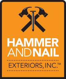 HAMMER AND NAILS EXTERIORS, INC. logo