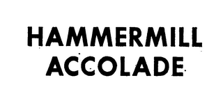 HAMMERMILL ACCOLADE logo
