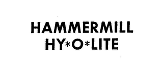 HAMMERMILL HY-O-LITE logo